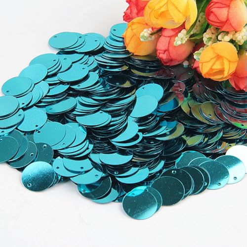 Runde, lose Pailletten, 10 mm, 15 mm, 20 mm, 25 mm, 30 mm, zum Nähen, Basteln, hellblau, 20 mm, 20 g Runde, lose Pailletten, 10 mm, 15 mm, 20 mm, 25 mm, 30 mm, zum Nähen, Basteln, hellblau, 20 mm, 20 g von BGPFJK