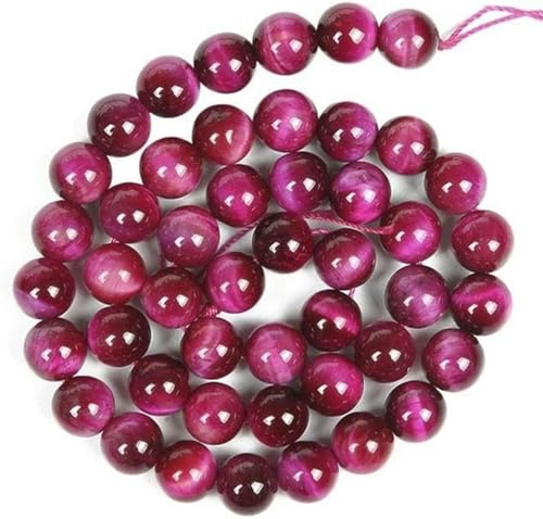 Steinblaue Augenperlen, hellblau, runde lose Perlen zur Schmuckherstellung, DIY-Paararmbänder für Herren, 4/6/8/10/12 MM, Fuchsia Tiger_a, 12 mm, 29–30 Stück Steinblaue Augenperlen, hellblau, runde lose Perlen zur Schmuckherstellung, DIY-Paararmbänder für Herren, 4/6/8/10/12 MM, Fuchsia Tiger_a, 12 mm, 29–30 Stück von BGPFJK