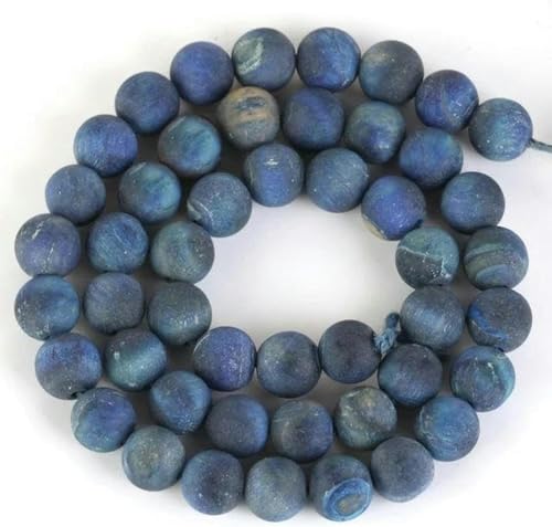 Steinperlen 4–10 mm, mattrosa Tigerauge, türkisfarbene Achate, Perlen zur Schmuckherstellung, DIY-Armbänder-Blaues Tigerauge_a-6 mm, 59 bis 61 Stück Steinperlen 4–10 mm, mattrosa Tigerauge, türkisfarbene Achate, Perlen zur Schmuckherstellung, DIY-Armbänder-Blaues Tigerauge_a-6 mm, 59 bis 61 Stück von BGPFJK