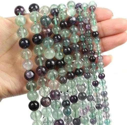 Tigerauge-Steinperlen, Lava-Rosenquarz-Kristall, runde Achat-Steinperlen, DIY-Armband, 4 6 8 10 12 mm, Fluorit, 4 mm, ca. 90 Stück Tigerauge-Steinperlen, Lava-Rosenquarz-Kristall, runde Achat-Steinperlen, DIY-Armband, 4 6 8 10 12 mm, Fluorit, 4 mm, ca. 90 Stück von BGPFJK
