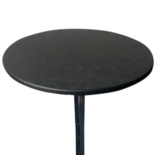 wasserdichte runde Tischdecke mit elastischem Rand, Tischdecke, Stoffschutz, 60/70/80/90/100/120/130 cm, C-90 cm von BGPFJK