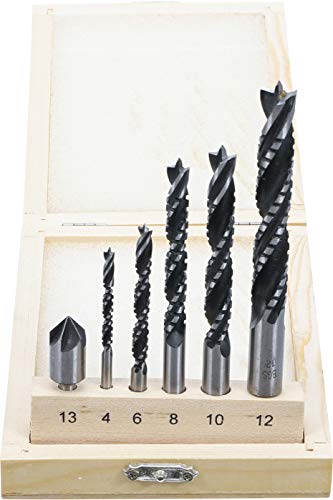 BGS 50401 | Holzkronen-Fräsbohrer-Satz | 4 - 12 mm | 6-tlg. BGS 50401 | Holzkronen-Fräsbohrer-Satz | 4 - 12 mm | 6-tlg. von BGS
