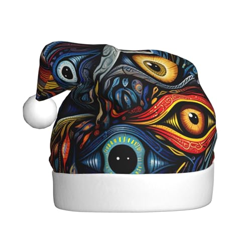 BGSHJVF Augen-Druck Weihnachtshut, Weihnachtsmann-Maus Urlaub für Erwachsene uni bequeme Weihnachtshut für Neujahr festliche Party Party BGSHJVF Augen-Druck Weihnachtshut, Weihnachtsmann-Maus Urlaub für Erwachsene uni bequeme Weihnachtshut für Neujahr festliche Party Party von BGSHJVF