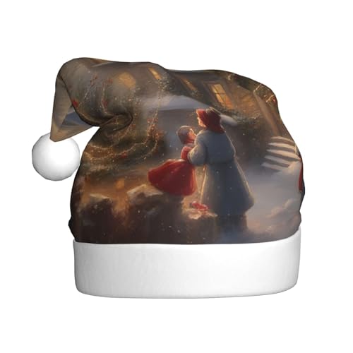 BGSHJVF Frohe Weihnachten Bedruckte Hut Weihnachtsmann Hut für Erwachsene Uni Bequeme Neujahr Party BGSHJVF Frohe Weihnachten Bedruckte Hut Weihnachtsmann Hut für Erwachsene Uni Bequeme Neujahr Party von BGSHJVF