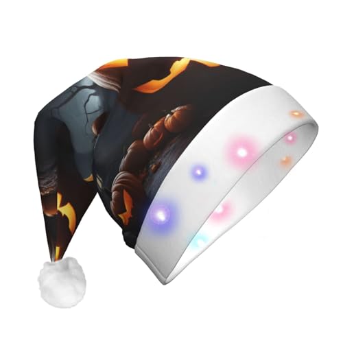 BGSHJVF Halloween Kürbis Druck Weihnachtskappe Leere für Erwachsene Uni dicke Weihnachtshut für Neujahrsfeier BGSHJVF Halloween Kürbis Druck Weihnachtskappe Leere für Erwachsene Uni dicke Weihnachtshut für Neujahrsfeier von BGSHJVF