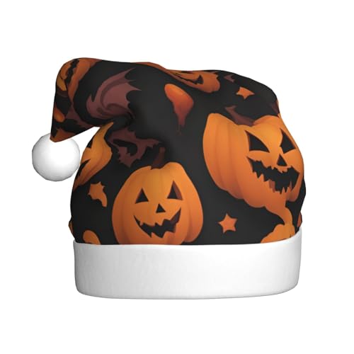 BGSHJVF Nette Weihnachtshut mit Halloween-Muster, Weihnachtsmann-Maus Urlaub für Erwachsene uni bequeme Weihnachtshut für neue Jahr festliche Party BGSHJVF Nette Weihnachtshut mit Halloween-Muster, Weihnachtsmann-Maus Urlaub für Erwachsene uni bequeme Weihnachtshut für neue Jahr festliche Party von BGSHJVF