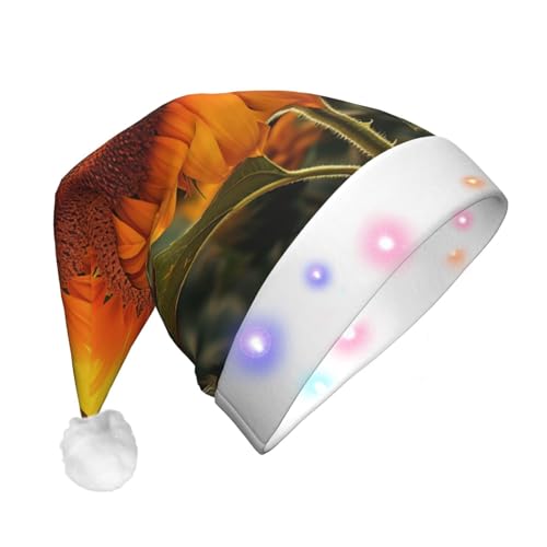 BGSHJVF Schöne leere Muster Sonnenblume Weihnachtshut für Erwachsene Uni dicker Weihnachtshut für Neujahrsfeier BGSHJVF Schöne leere Muster Sonnenblume Weihnachtshut für Erwachsene Uni dicker Weihnachtshut für Neujahrsfeier von BGSHJVF