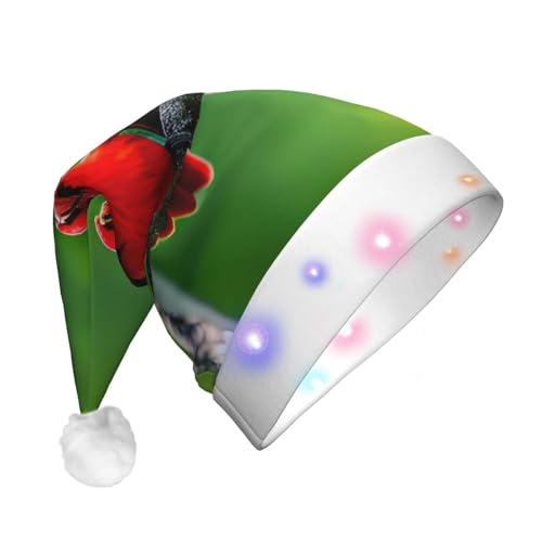 BGSHJVF Weihnachtshut mit Birkenprinten, Weihnachtsmannschaft Urlaub für Erwachsene uni dicke Weihnachtskappe für Neujahr festliche Party BGSHJVF Weihnachtshut mit Birkenprinten, Weihnachtsmannschaft Urlaub für Erwachsene uni dicke Weihnachtskappe für Neujahr festliche Party von BGSHJVF