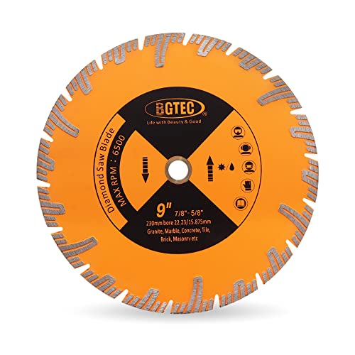 Diamant Trennscheiben für Granit 230 mm – BGTEC Diamantscheibe Diamanttrennscheibe Laube 22mm-16mm zum Schneiden und Schleifen von Keramikfliesen Porzellan Beton Marmor Diamant Trennscheiben für Granit 230 mm – BGTEC Diamantscheibe Diamanttrennscheibe Laube 22mm-16mm zum Schneiden und Schleifen von Keramikfliesen Porzellan Beton Marmor von BGTEC
