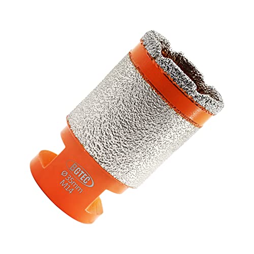 Diamantbohrer Fliesenbohrer-BGTEC 35mm Fingerfräs-Bit Lochsäge für Fase Porzellan Fliesen Marmor Keramik Granit,M14 Gewinde Diamantbohrer Fliesenbohrer-BGTEC 35mm Fingerfräs-Bit Lochsäge für Fase Porzellan Fliesen Marmor Keramik Granit,M14 Gewinde von BGTEC