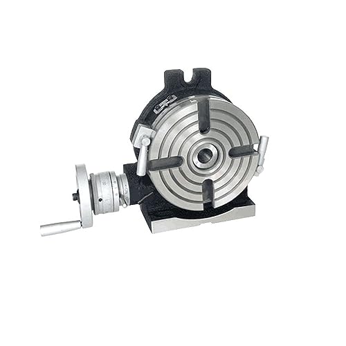 HV6 Durchmesser 150 mm Vertikale und horizontale Dual-Purpose-Fräsmaschine Horizontaler vertikaler Drehtisch Hohe Präzision für Messer, Siegel, Schmuck, Glas, Edelsteine von BGTSF