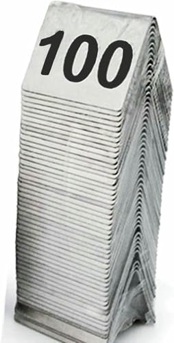 Tischnummern-Tischkarten, Tischnummern aus Edelstahl, dreieckige doppelseitige Ziffern, Hochzeitstischnummern, für Restaurant, Café, Bar Tischnummern-Tischkarten, Tischnummern aus Edelstahl, dreieckige doppelseitige Ziffern, Hochzeitstischnummern, für Restaurant, Café, Bar von BGVYFXEZ