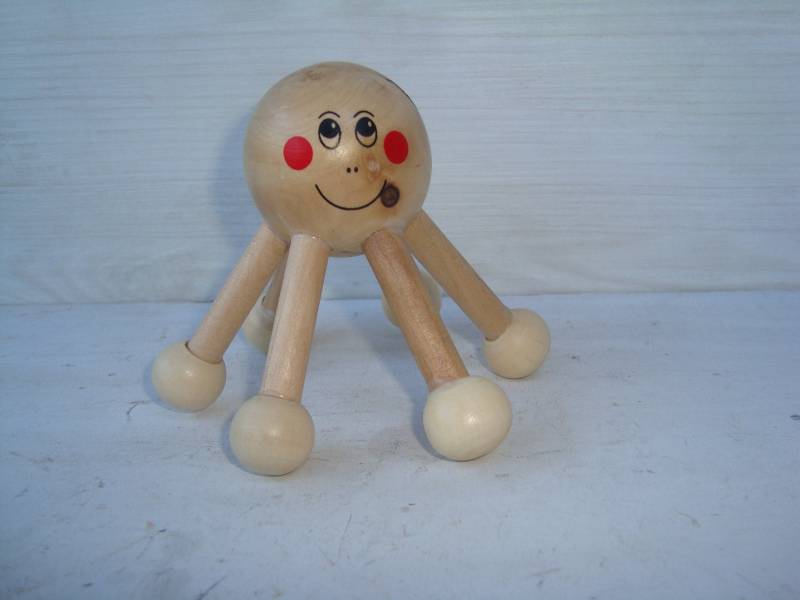 Holzmassagegerät, Körpermassagegerät, Handmassagegerät, Massagewerkzeuge, Rückenmassager, Fußmassagegerät von BGvintageART