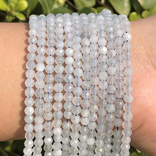 A+ Natürliche Rubine Steinperlen kleine rote Kristalle runde lose Perlen für die DIY-Schmuckherstellung Armbandperlenzubehör-Aquamarin, 3 mm, 110 Stück A+ Natürliche Rubine Steinperlen kleine rote Kristalle runde lose Perlen für die DIY-Schmuckherstellung Armbandperlenzubehör-Aquamarin, 3 mm, 110 Stück von BHADANI