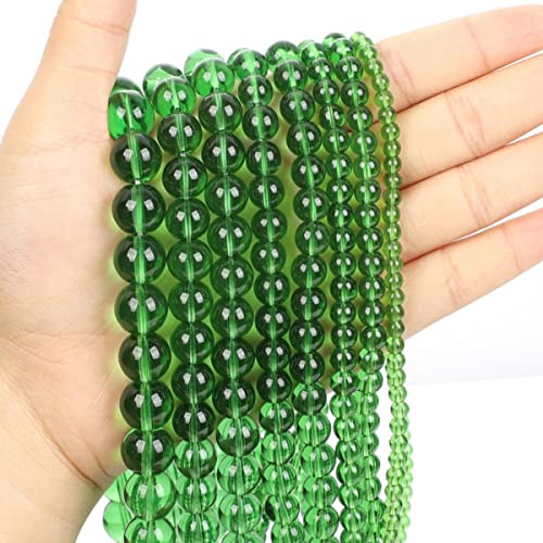 Grüne Natursteinperlen Jade Kristall Türkise Lose Zwischenperlen Für Schmuckherstellung DIY Handgemachte Armband Halskette 4-10mm-H7410,8mm 44-46Stk Grüne Natursteinperlen Jade Kristall Türkise Lose Zwischenperlen Für Schmuckherstellung DIY Handgemachte Armband Halskette 4-10mm-H7410,8mm 44-46Stk von BHADANI