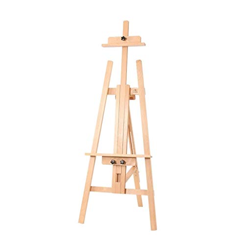 Staffelei, Buchenholz, A-Rahmen, Staffelei, professionelle Staffelei, 142–205 cm, verstellbarer Präsentationsständer, Gewicht: 6 kg Staffelei, Buchenholz, A-Rahmen, Staffelei, professionelle Staffelei, 142–205 cm, verstellbarer Präsentationsständer, Gewicht: 6 kg von BHFDUBUAAAXXXXUF