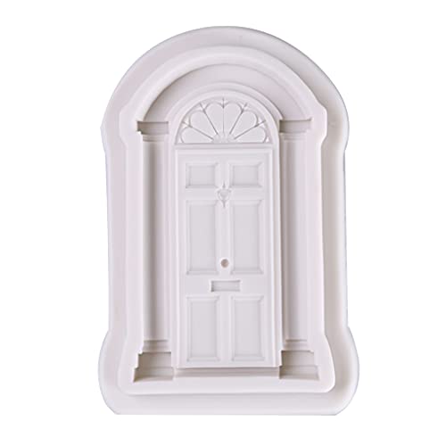 BHFYOB Silikon-Fondant-Formen, exquisite Türform, handgefertigt, Kerzen, Kunstharz, Kuchendekorationswerkzeug für Küche BHFYOB Silikon-Fondant-Formen, exquisite Türform, handgefertigt, Kerzen, Kunstharz, Kuchendekorationswerkzeug für Küche von BHFYOB