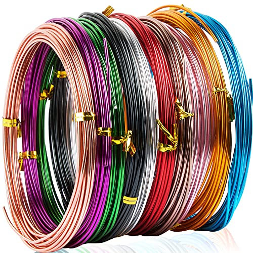 5m x 10 Farben Basteldraht 1,5mm Schmuckdraht Aludraht Dekodraht Aluminiumdraht für Schmuck Handwerk farbigen Aluminium Craft Draht 5m x 10 Farben Basteldraht 1,5mm Schmuckdraht Aludraht Dekodraht Aluminiumdraht für Schmuck Handwerk farbigen Aluminium Craft Draht von BHGT