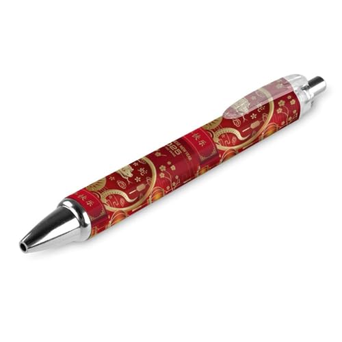 BHHJKK Jahr der Schlange 2025 Happy Chinese New Year 2025 Druckkugelschreiber Schreibkugelschreiber Schwarze Tinte Kugelschreiber Geschenke für Studenten Büro Schreibwaren BHHJKK Jahr der Schlange 2025 Happy Chinese New Year 2025 Druckkugelschreiber Schreibkugelschreiber Schwarze Tinte Kugelschreiber Geschenke für Studenten Büro Schreibwaren von BHHJKK