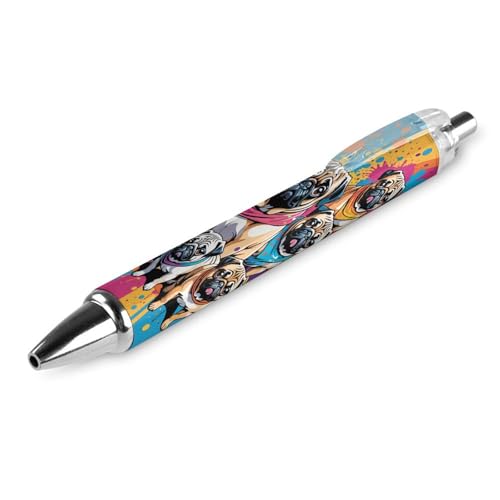 BHHJKK Kugelschreiber mit buntem Eulenmotiv, 0,5 mm, schwarze Tinte, Kugelschreiber zum Schreiben, Zuhause, Schule, Büro, Party, 1 Stück BHHJKK Kugelschreiber mit buntem Eulenmotiv, 0,5 mm, schwarze Tinte, Kugelschreiber zum Schreiben, Zuhause, Schule, Büro, Party, 1 Stück von BHHJKK