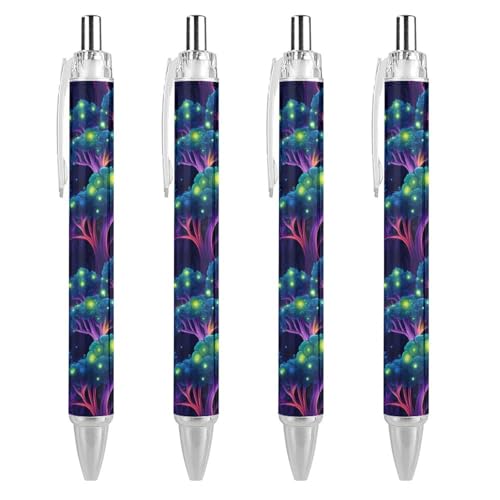 BHHJKK Leuchtender Brokkoli-Kugelschreiber, niedlich, einziehbar, feine Spitze, 0,5 mm, runder Schaft, 4 Stück, Büro BHHJKK Leuchtender Brokkoli-Kugelschreiber, niedlich, einziehbar, feine Spitze, 0,5 mm, runder Schaft, 4 Stück, Büro von BHHJKK