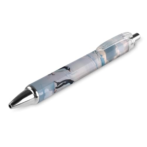 BHHJKK Penguins Druckkugelschreiber, blaue Tinte, Kugelschreiber, Arbeitsstift für Männer und Frauen, 1 Stück BHHJKK Penguins Druckkugelschreiber, blaue Tinte, Kugelschreiber, Arbeitsstift für Männer und Frauen, 1 Stück von BHHJKK