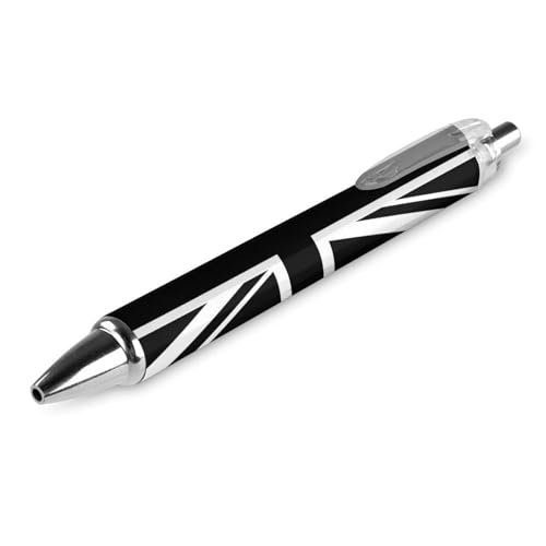 BHHJKK Schlanker einziehbarer Kugelschreiber mit Botswana-Flagge, mittlere Spitze (0,5 mm schwarze Tinte) für Männer und Frauen, klassischer Stift, 1 Stück von BHHJKK