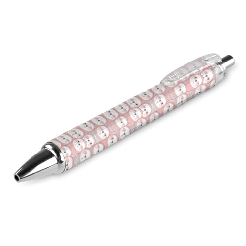 BHHJKK Schwarze Kugelschreiber, Kugelschreiber, glattes Schreiben, Gelschreiber, einziehbar, 0,5 feine Spitze, für Schule, Büro, niedliches Faultier-Muster, 4 Stück BHHJKK Schwarze Kugelschreiber, Kugelschreiber, glattes Schreiben, Gelschreiber, einziehbar, 0,5 feine Spitze, für Schule, Büro, niedliches Faultier-Muster, 4 Stück von BHHJKK