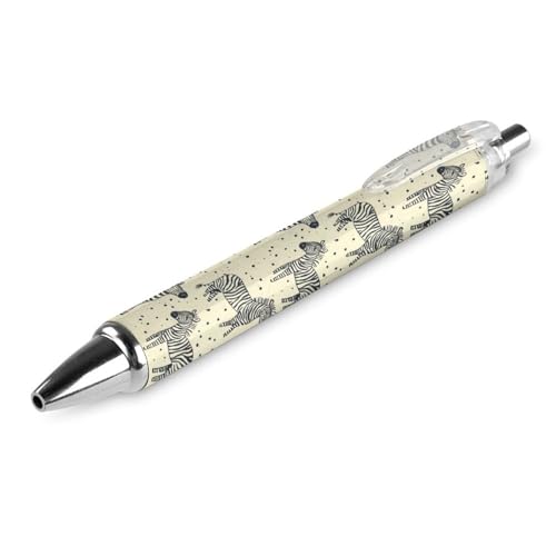 BHHJKK Stilvoller Kugelschreiber mit Sternen, 0,5 mm, schwarze Tinte, Kugelschreiber zum Schreiben, Zuhause, Schule, Büro, Party, 1 Stück von BHHJKK
