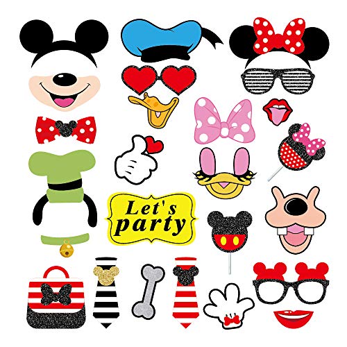 Mini-Fotoautomaten-Requisiten mit Stab, Cartoon-Maus-Thema, Selfie-Requisiten, Maus, Fotokabinen-Requisiten, Maus, Geburtstagsparty-Zubehör, Mini-Maus, Selfie-Requisiten, Hintergrunddekorationen für Mini-Fotoautomaten-Requisiten mit Stab, Cartoon-Maus-Thema, Selfie-Requisiten, Maus, Fotokabinen-Requisiten, Maus, Geburtstagsparty-Zubehör, Mini-Maus, Selfie-Requisiten, Hintergrunddekorationen für von BHNACIER