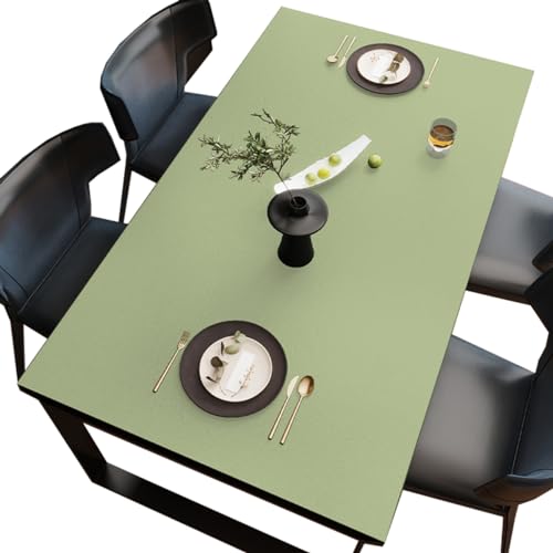 BHOMTY PU Tischdecken Tischfolie Multifunktionale Tischunterlage Wasserdicht Geeignet für Esstisch, Büroschreibtisch, Studentenschreibtisch Grün 60 * 110cm BHOMTY PU Tischdecken Tischfolie Multifunktionale Tischunterlage Wasserdicht Geeignet für Esstisch, Büroschreibtisch, Studentenschreibtisch Grün 60 * 110cm von BHOMTY