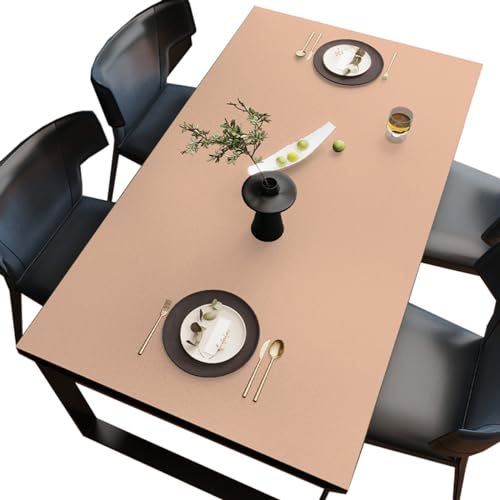 BHOMTY PU Tischdecken Tischfolie Multifunktionale Tischunterlage Wasserdicht Geeignet für Esstisch, Büroschreibtisch, Studentenschreibtisch Rosa 80 * 160cm BHOMTY PU Tischdecken Tischfolie Multifunktionale Tischunterlage Wasserdicht Geeignet für Esstisch, Büroschreibtisch, Studentenschreibtisch Rosa 80 * 160cm von BHOMTY