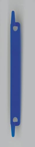 BI-CLIP Abheftstreifen blau 50St. Kunststoff, bis zu 20 Blatt abheften von BI