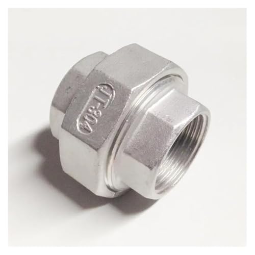 BIANMTSW 1-1/2" BSP Female Thread 304 Stainless Socket Union Set Pipe Fitting Connector 1.6 Mpa BIANMTSW 1-1/2" BSP Female Thread 304 Stainless Socket Union Set Pipe Fitting Connector 1.6 Mpa von BIANMTSW