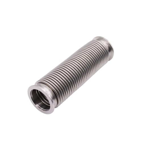 BIANMTSW Length 800mm KF50 Vacuum Corrugated Bellows 304 Stainless Steel Hose Flexible Pipe Tube Soft Bellows BIANMTSW Length 800mm KF50 Vacuum Corrugated Bellows 304 Stainless Steel Hose Flexible Pipe Tube Soft Bellows von BIANMTSW