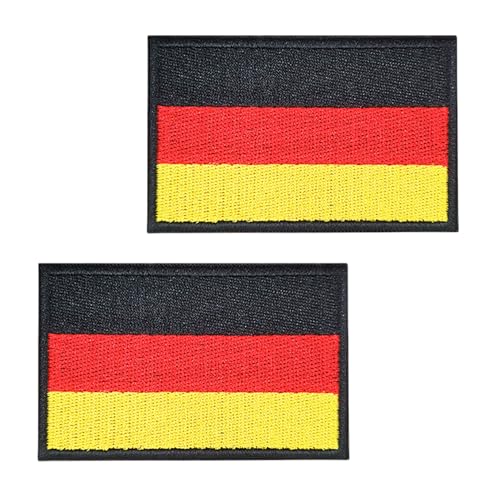 2 Stück Deutschland Patch Klett,Rucksack Bundeswehr Flagge Patches Anstecker,Kleidung German Flaggen Militär Flag Aufnäher Aufkleber für Europa Deutschlandflagge Pfadfinder Ausrüstung Klettpatch 2 Stück Deutschland Patch Klett,Rucksack Bundeswehr Flagge Patches Anstecker,Kleidung German Flaggen Militär Flag Aufnäher Aufkleber für Europa Deutschlandflagge Pfadfinder Ausrüstung Klettpatch von BIBITI