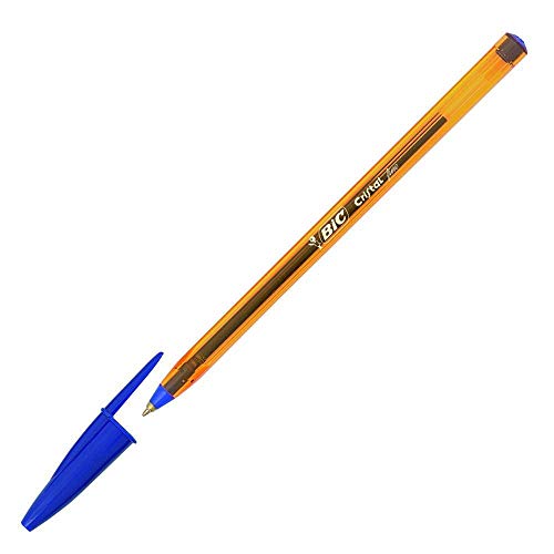 BIC Kugelschreiber Cristal fine , 50 Kulis in Blau , Strichstärke 0,35 mm - fein , Dokumentenecht BIC Kugelschreiber Cristal fine , 50 Kulis in Blau , Strichstärke 0,35 mm - fein , Dokumentenecht von BIC Cristal