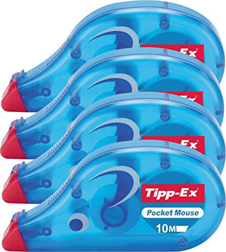 4er Sparpack Tippex 7500 Pocket Mouse Korrekturroller 4er Sparpack Tippex 7500 Pocket Mouse Korrekturroller von BIC Deutschland GmbH& Co
