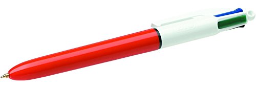 BIC 4 Farben Kugelschreiber Set 4 Colours Fine, dokumentenecht und nachfüllbar, 12er Pack, Ideal für das Büro, das Home Office oder die Schule BIC 4 Farben Kugelschreiber Set 4 Colours Fine, dokumentenecht und nachfüllbar, 12er Pack, Ideal für das Büro, das Home Office oder die Schule von BIC