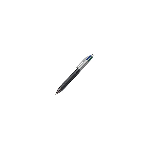 BIC 4 Farben Kugelschreiber 4 Colours Grip Pro, 1er Pack, Ideal für das Büro, das Home Office oder die Schule BIC 4 Farben Kugelschreiber 4 Colours Grip Pro, 1er Pack, Ideal für das Büro, das Home Office oder die Schule von BIC