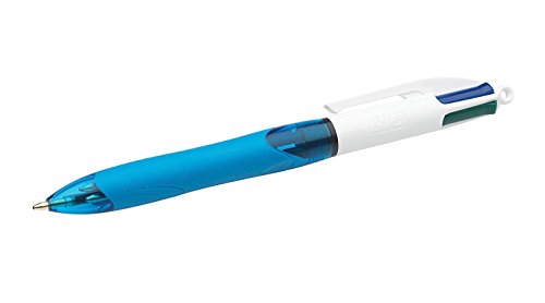 BIC 4 Farben Kugelschreiber 4 Colours Grip Pro, mit gummierter Griff-Fläche, 1er Pack, Ideal für das Büro, das Home Office oder die Schule BIC 4 Farben Kugelschreiber 4 Colours Grip Pro, mit gummierter Griff-Fläche, 1er Pack, Ideal für das Büro, das Home Office oder die Schule von BIC