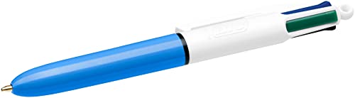 BIC 4 Farben Kugelschreiber 4 Colours Mini, 1 Stück, im Mini Format, ideal für Schule und Schultüte von BIC