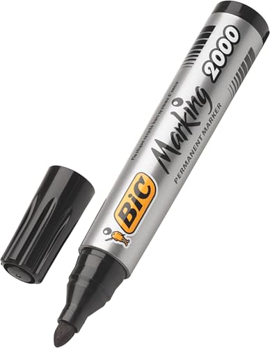 Bic Permanent Marker 2000 Rundspitze schwarz/820915 von BIC