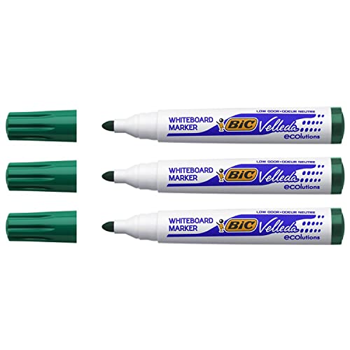 BIC 904940 - Bic Velleda Whiteboard Marker 1701 Green 904940 (PK12) von BIC