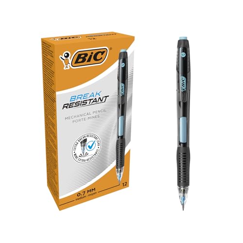 BIC Break Resistant Druckbleistifte mit Twist-Up Radiergummi und mit Nanodiamanten durchsetzte Mine – Pack à 12 BIC Break Resistant Druckbleistifte mit Twist-Up Radiergummi und mit Nanodiamanten durchsetzte Mine – Pack à 12 von BIC