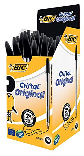 BIC DEUTSCHLAND Kugelschreiber schwarz Cristal Medium 1,0mm BIC DEUTSCHLAND Kugelschreiber schwarz Cristal Medium 1,0mm von BIC