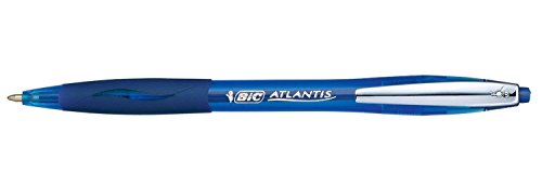 BIC Druckkugelschreiber Atlantis Soft M 1 mm blau von BIC