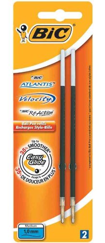 BIC Ersatzminen für Kugelschreiber Atlantis Soft Pte Moy, 1 mm, Schwarz, 3 Stück BIC Ersatzminen für Kugelschreiber Atlantis Soft Pte Moy, 1 mm, Schwarz, 3 Stück von BIC