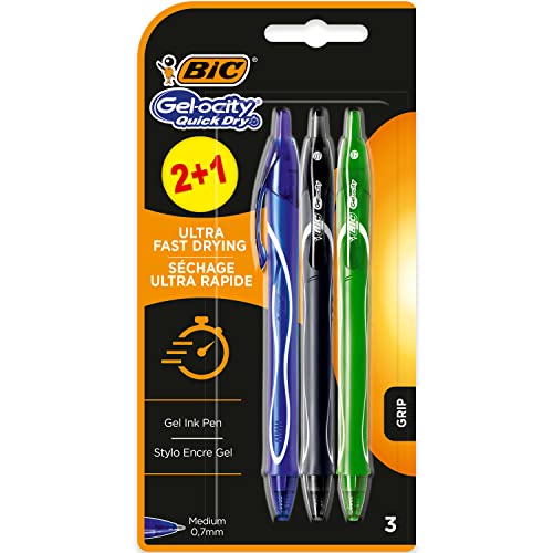 BIC - Kugelschreiber 2+1 Gel-Ocity Quik Dry blau 5% in Büchern von BIC