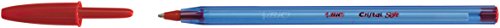 BIC Kugelschreiber BIC® Cristal® Soft, 0,45 mm, rot von BIC